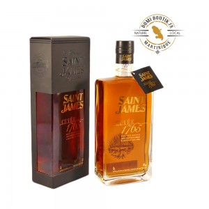 Rhum vieux, Cuvée 1765, Saint James, 70 cl, 42°