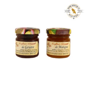 Confitures artisanales  Goyave et Mangue