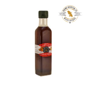 SIROP Curcuma-Gingembre en bouteille, 25 cl